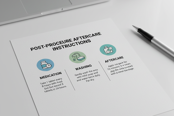 Standardizing Medical Instructions to Reduce Human Error